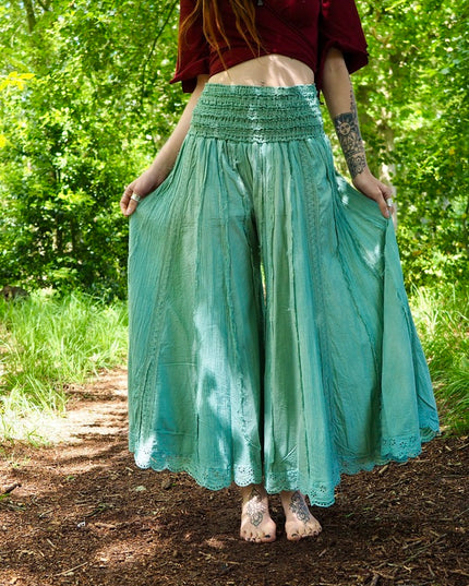 Happy Wanderer Pants (skirt) Moss Green 