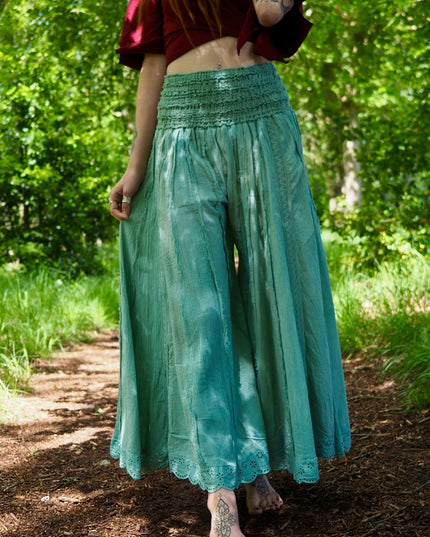 Happy Wanderer Pants (skirt) Moss Green 