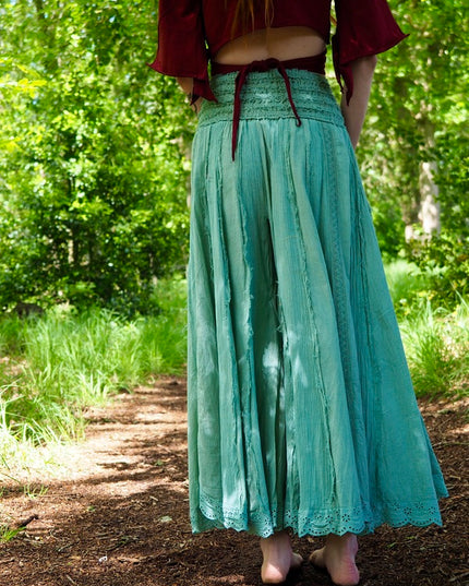 Happy Wanderer Pants (skirt) Moss Green 