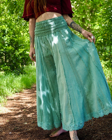 Happy Wanderer Pants (skirt) Moss Green 
