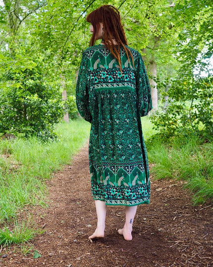 Maeve Midi jurk (limited edition) Groen