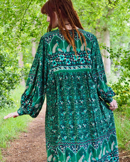 Maeve Midi jurk (limited edition) Groen