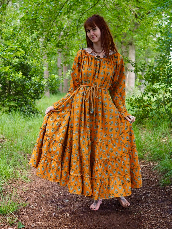 Lilith bohemian lange jurk
