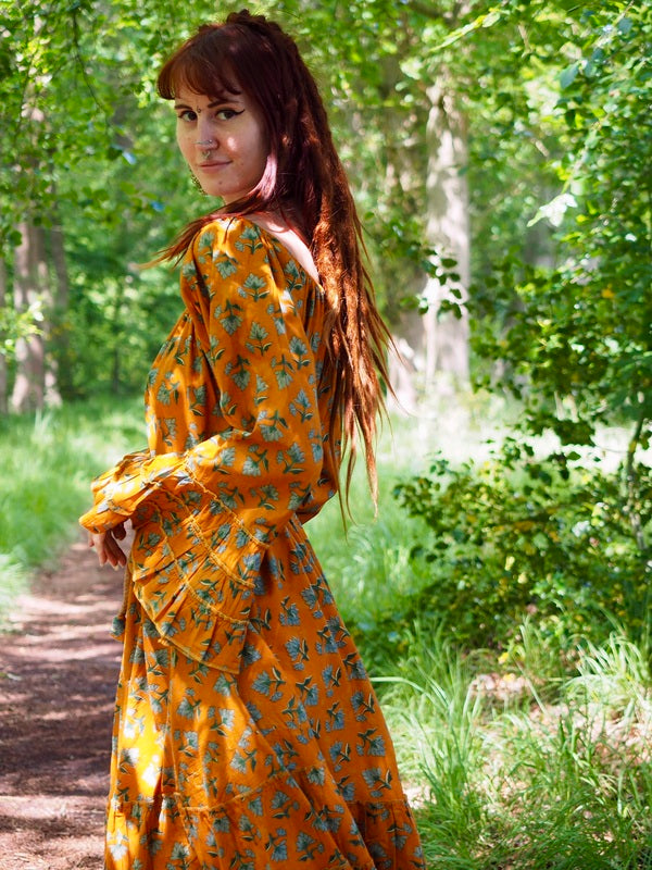 Lilith bohemian lange jurk