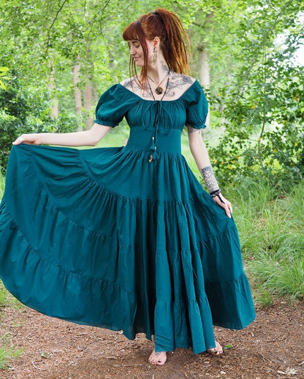 Vaiana Summer Dress Green 
