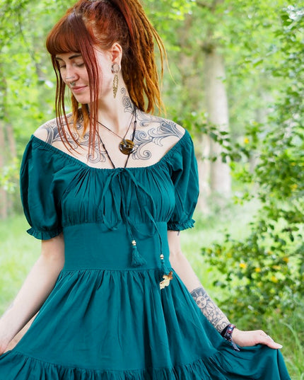 Vaiana Summer Dress Green 