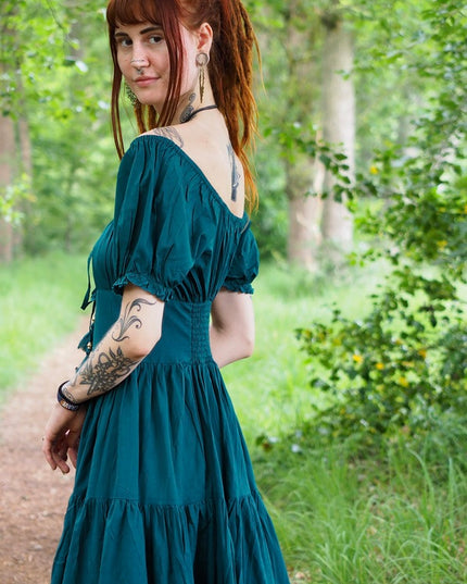 Vaiana Summer Dress Green 