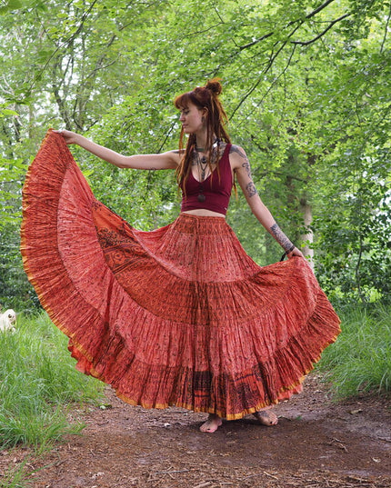 Zijden Gypsy Rok 356