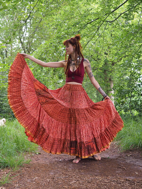 Zijden Gypsy Rok 356