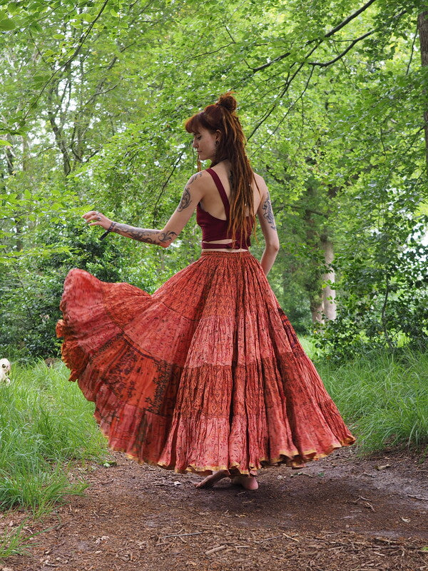 Zijden Gypsy Rok 356