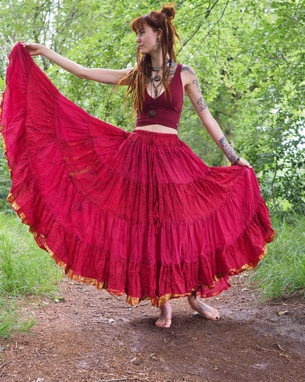 Zijden Gypsy Rok 358