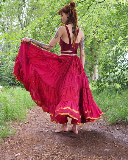 Zijden Gypsy Rok 358