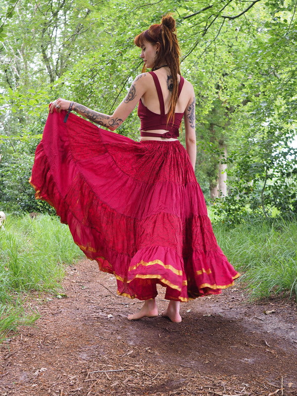 Zijden Gypsy Rok 358