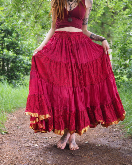 Zijden Gypsy Rok 358