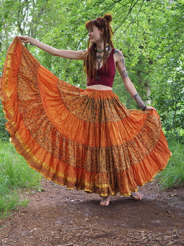 Zijden Gypsy Rok 360