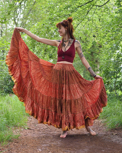 Zijden Gypsy Rok 373