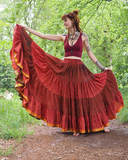 Zijden Gypsy Rok 376