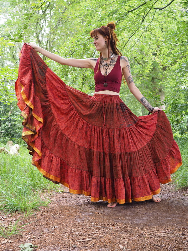 Zijden Gypsy Rok 376