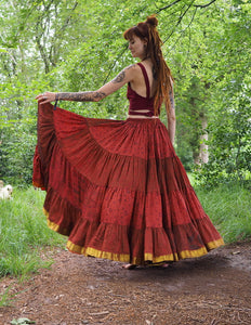 Zijden Gypsy Rok 376