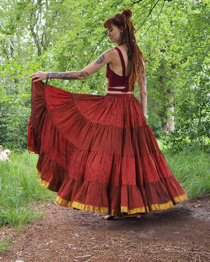 Zijden Gypsy Rok 376