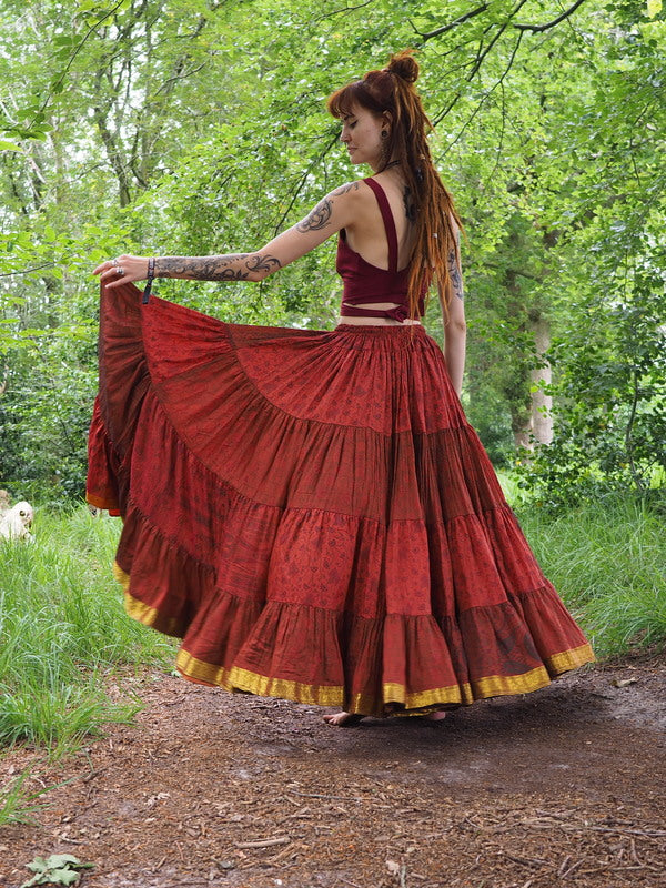 Zijden Gypsy Rok 376