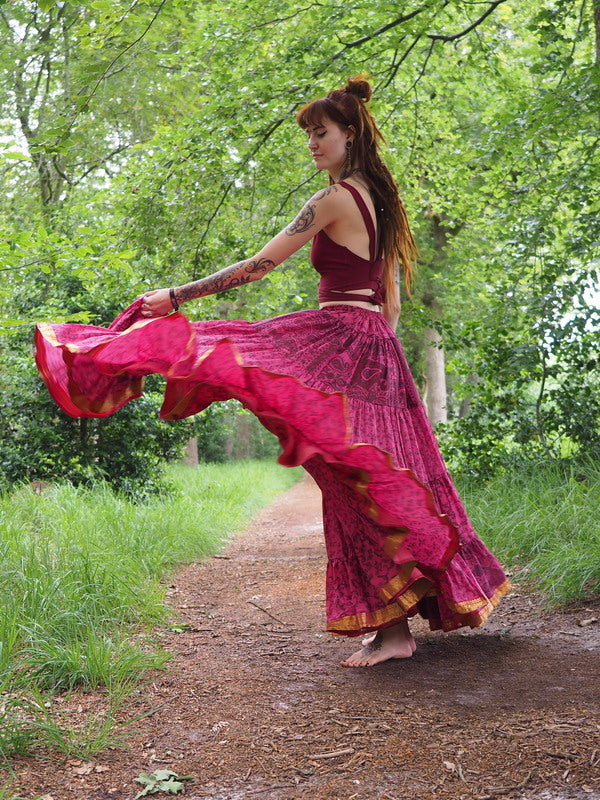 Zijden Gypsy Rok 377