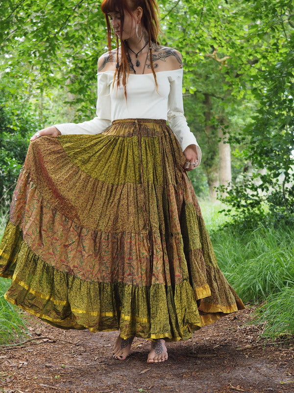 Zijden Gypsy Rok 142