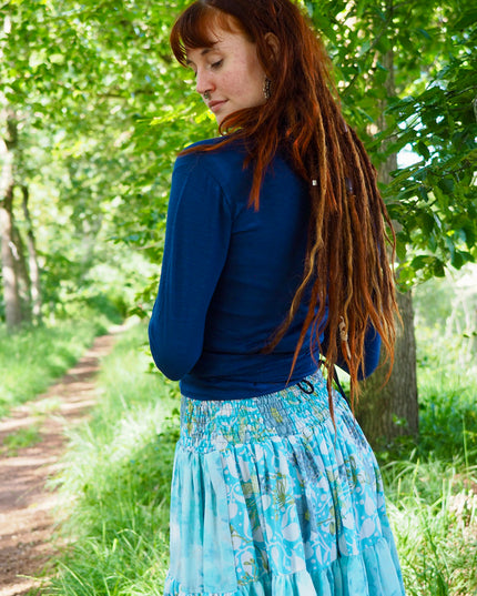 Astarte Top Bamboo/Cotton Blauw