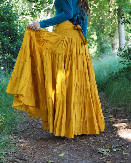 Real Gypsy Skirt Moss Green