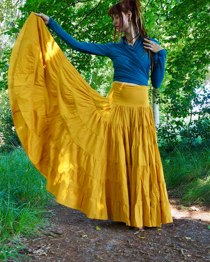 Real Gypsy Skirt Moss Green