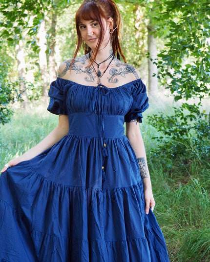 Vaiana Summer Dress Petrol 
