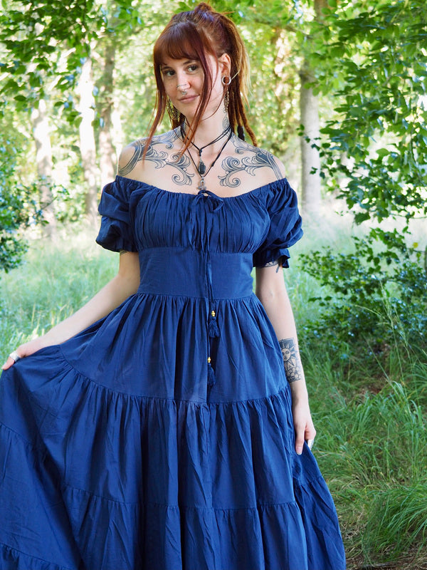Vaiana Summer Dress Petrol 