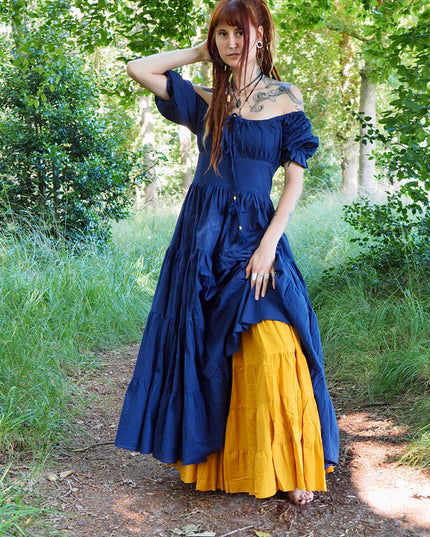 Vaiana Summer Dress Petrol 