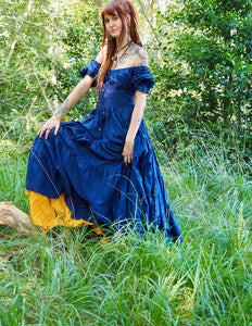 Vaiana Summer Dress Petrol 