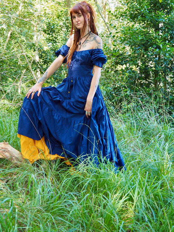 Vaiana Summer Dress Petrol 