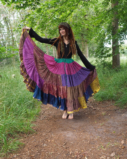 Silk Gypsy Skirt 346