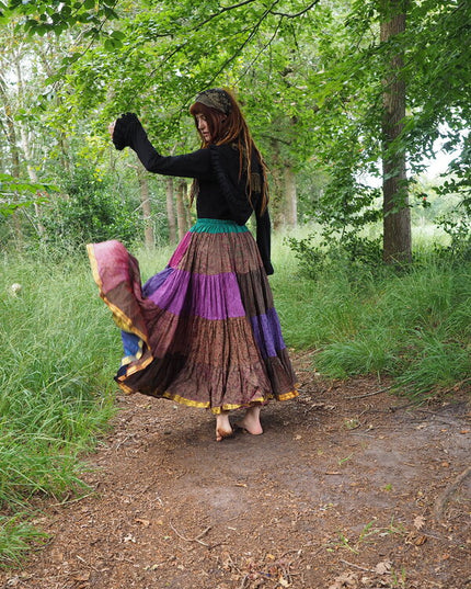 Silk Gypsy Skirt 346