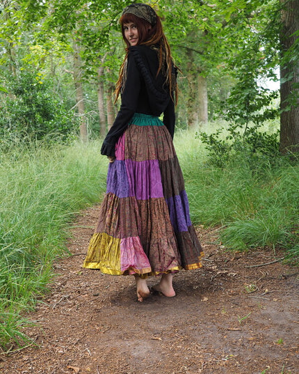 Silk Gypsy Skirt 346