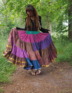 Silk Gypsy Skirt 346