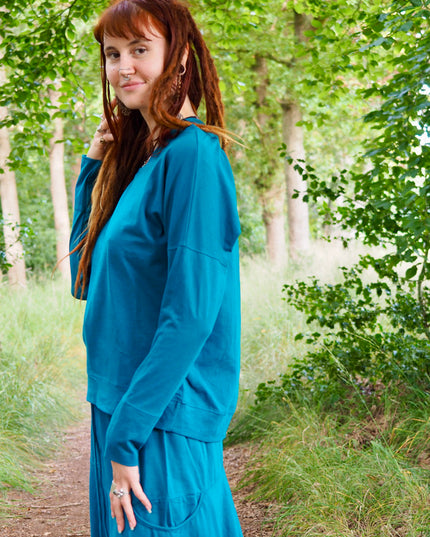 Flow Pullover Grün