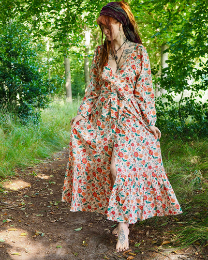 Devi Kleid Lachs