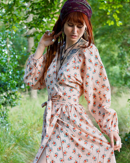 Devi Kleid Lachsblume
