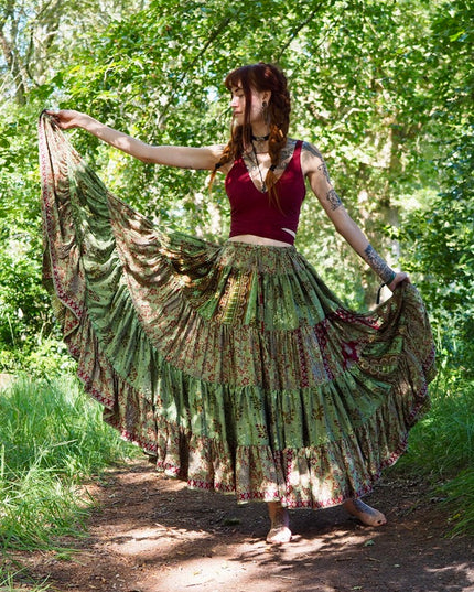 Zijden Gypsy Rok 104