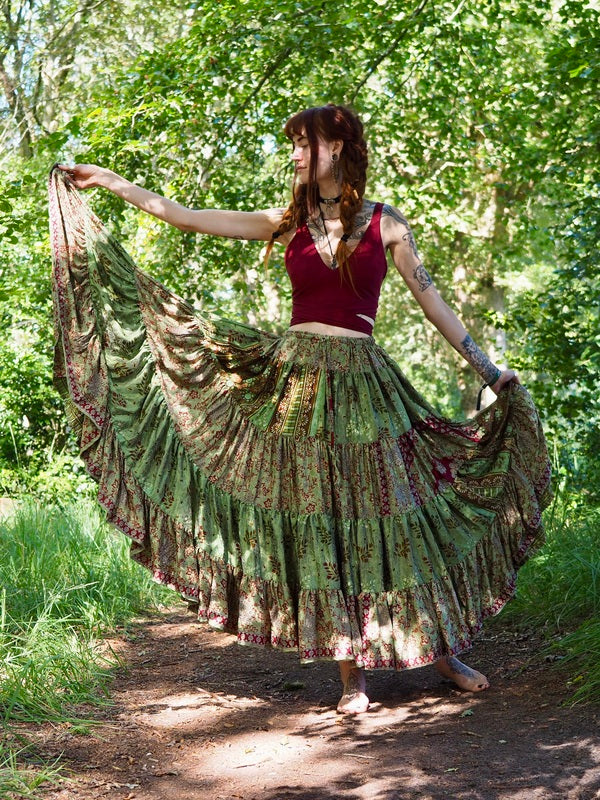 Zijden Gypsy Rok 104