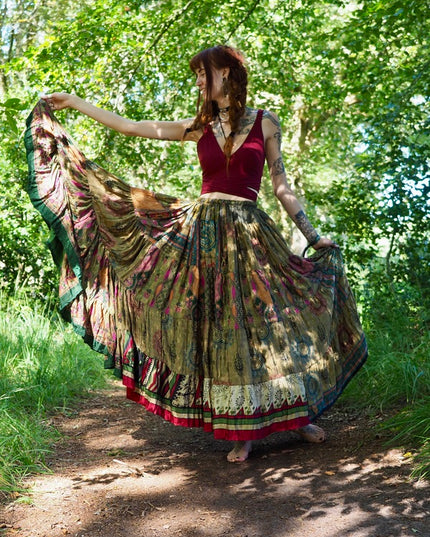 Zijden Gypsy Rok 114
