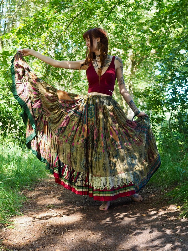 Zijden Gypsy Rok 114