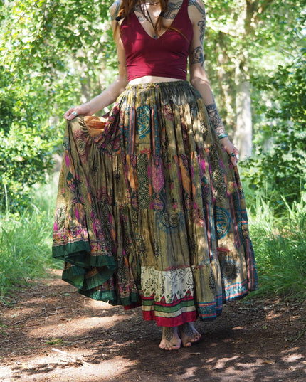 Zijden Gypsy Rok 114