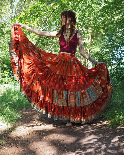 Zijden Gypsy Rok 115