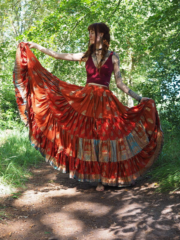 Zijden Gypsy Rok 115