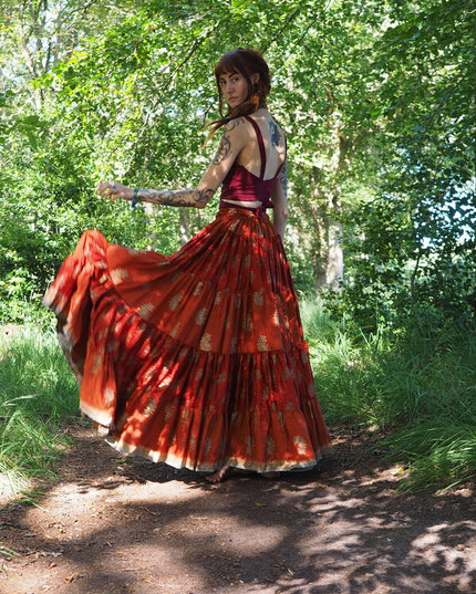Zijden Gypsy Rok 115